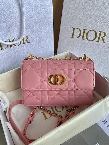 Dior Miss Caro Mini Bag Pink Size 19 x 13 x 5.5 cm