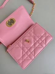 Dior Miss Caro Mini Bag Pink Size 19 x 13 x 5.5 cm - 4