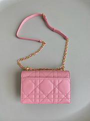Dior Miss Caro Mini Bag Pink Size 19 x 13 x 5.5 cm - 2