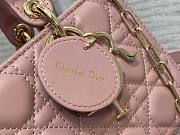 Dior D-joy Shoulder Strap Pink Size 26 x 6 x 14 cm - 5