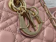 Dior D-joy Shoulder Strap Pink Size 26 x 6 x 14 cm - 3