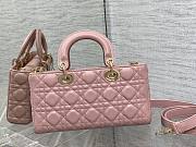Dior D-joy Shoulder Strap Pink Size 26 x 6 x 14 cm - 2