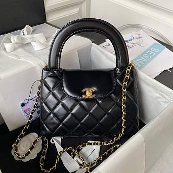 Chanel Kelly Black Bag Size 22 cm
