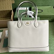 Gucci Medium Tote Bag White Size 38.5 x 28.5 x 15 cm - 1