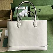 Gucci Medium Tote Bag White Size 38.5 x 28.5 x 15 cm - 2