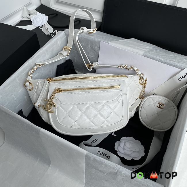 Chanel Belt Bag White Size 34 x 15 x 6 cm - 1