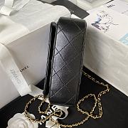 Chanel Handle Black Bag Size 9 x 17.2 x 3.5 cm - 4