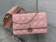 Dior Miss Dior Top Handle Bag Pink Size 24 x 7.5 x 14 cm - 4
