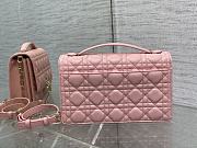 Dior Miss Dior Top Handle Bag Pink Size 24 x 7.5 x 14 cm - 2