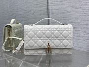 Dior Miss Dior Top Handle Bag White Size 24 x 7.5 x 14 cm - 1