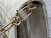 Dior Miss Dior Top Handle Bag White Size 24 x 7.5 x 14 cm - 2