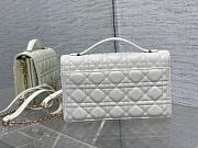 Dior Miss Dior Top Handle Bag White Size 24 x 7.5 x 14 cm - 5