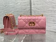 Dior Miss Caro Mini Bag Pink Size 17.3 x 13 × 7.5 cm - 1