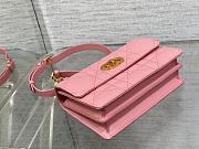 Dior Miss Caro Mini Bag Pink Size 17.3 x 13 × 7.5 cm - 6