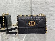 Dior Miss Caro Mini Bag Black Size 17.3 x 13 × 7.5 cm - 1