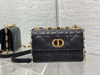 Dior Miss Caro Mini Bag Black Size 17.3 x 13 × 7.5 cm