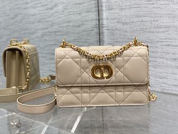 Dior Miss Caro Mini Bag Beige Size 17.3 x 13 × 7.5 cm