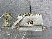Dior Miss Caro Mini Bag White Size 17.3 x 13 × 7.5 cm - 4