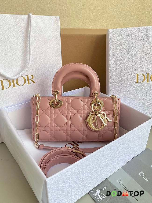 Dior Lady D Joy Small Pink Size 22 x 12 x 6 cm - 1