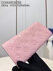 Louis Vuitton Wallet M82257 Pink Size 19 x 10.5 x 2 cm - 3