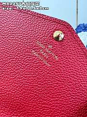 Louis Vuitton Wallet M82257 Red Size 19 x 10.5 x 2 cm - 6