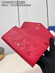 Louis Vuitton Wallet M82257 Red Size 19 x 10.5 x 2 cm - 5