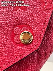Louis Vuitton Wallet M82257 Red Size 19 x 10.5 x 2 cm - 3
