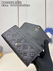 Louis Vuitton Wallet M82257 Black Size 19 x 10.5 x 2 cm - 6