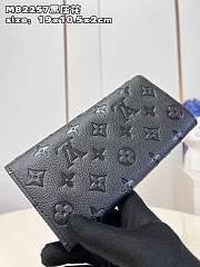 Louis Vuitton Wallet M82257 Black Size 19 x 10.5 x 2 cm - 3