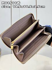 Louis Vuitton Zippy Wallet M81511 Taupe Size 19 x 10.5 x 2.5 cm - 6