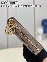 Louis Vuitton Zippy Wallet M81511 Taupe Size 19 x 10.5 x 2.5 cm - 5