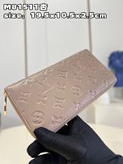 Louis Vuitton Zippy Wallet M81511 Taupe Size 19 x 10.5 x 2.5 cm - 2