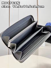Louis Vuitton Zippy Wallet M81511 Grey Size 19 x 10.5 x 2.5 cm - 4