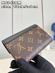 Louis Vuitton LV Wallet M67478 Black Size 13 x 9.3 x 1 cm - 4