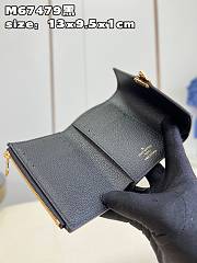 Louis Vuitton LV Wallet M67478 Black Size 13 x 9.3 x 1 cm - 3