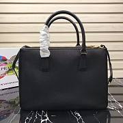 Prada Galleria Black Bag Size 33 x 24 x 15 cm - 5