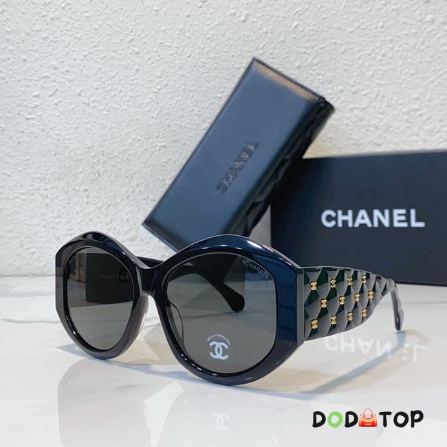 Chanel Oval Frame Sunglasses  - 1