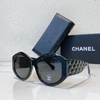 Chanel Oval Frame Sunglasses 