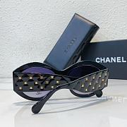 Chanel Oval Frame Sunglasses  - 4