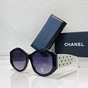Chanel Oval Frame Sunglasses  - 3