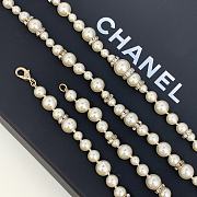 Chanel Pearl Logo Necklace - 6
