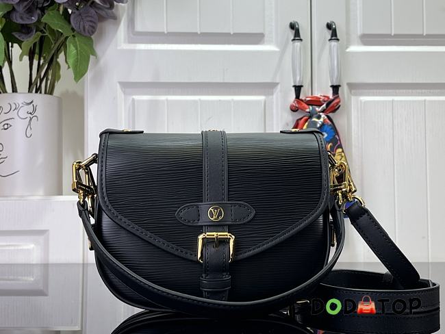 Louis Vuitton LV Saumur BB Epi Leather Black M23469 Size 20 x 16 x 7.5 cm - 1