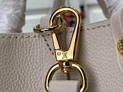 Louis Vuitton Lock & Go Lockme Leather M22311 Cream Size 24.5 x 19 x 10.5 cm - 4