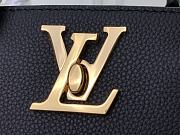 Louis Vuitton Lock & Go Lockme Leather M22311 Black Size 24.5 x 19 x 10.5 cm - 6