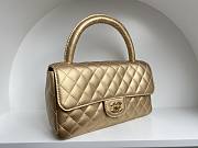 Chanel Vintage Handle Bag Gold Size 25 cm (Limited) - 4