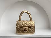 Chanel Vintage Handle Bag Gold Size 18 cm (Limited) - 1