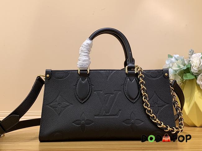 Louis Vuitton LV OnTheGo East West Tote Bag Black Size 25 x 13 x 10 cm - 1