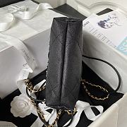 Chanel Mini 22 Bag Full Black Size 19 x 20 x 6 cm - 5
