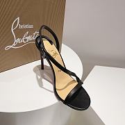 Christian Louboutin Rosalie 100 Leather Sandals - 4