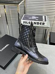 Chanel Leather Black Boots - 2